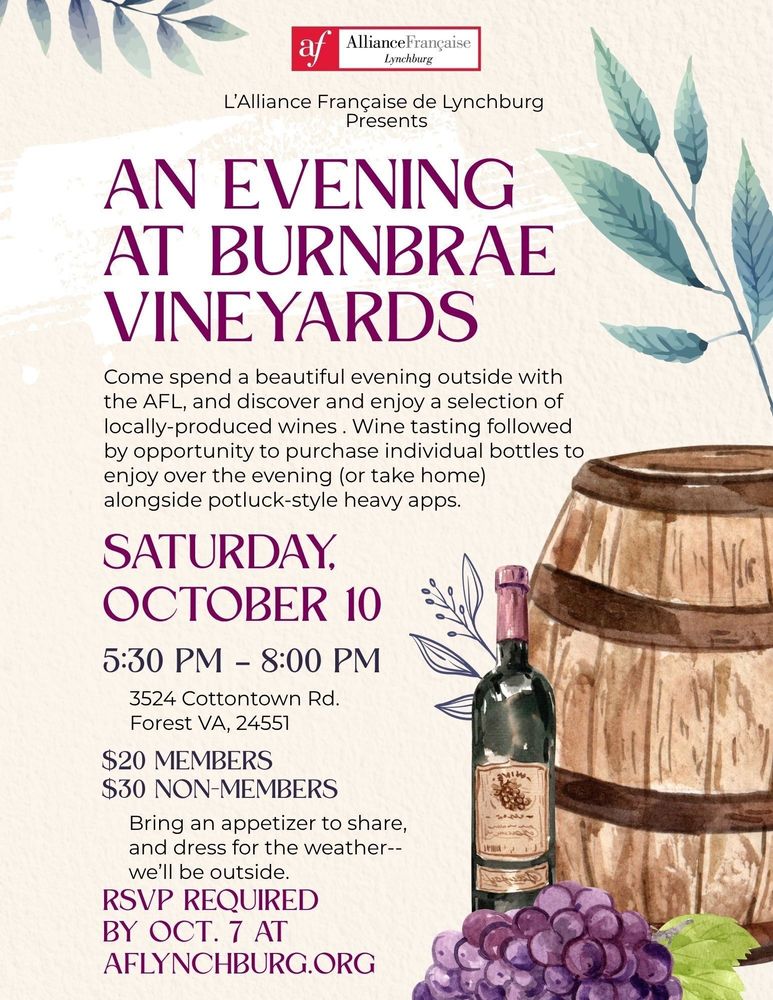 An Evening at Burnbrae Vineyards